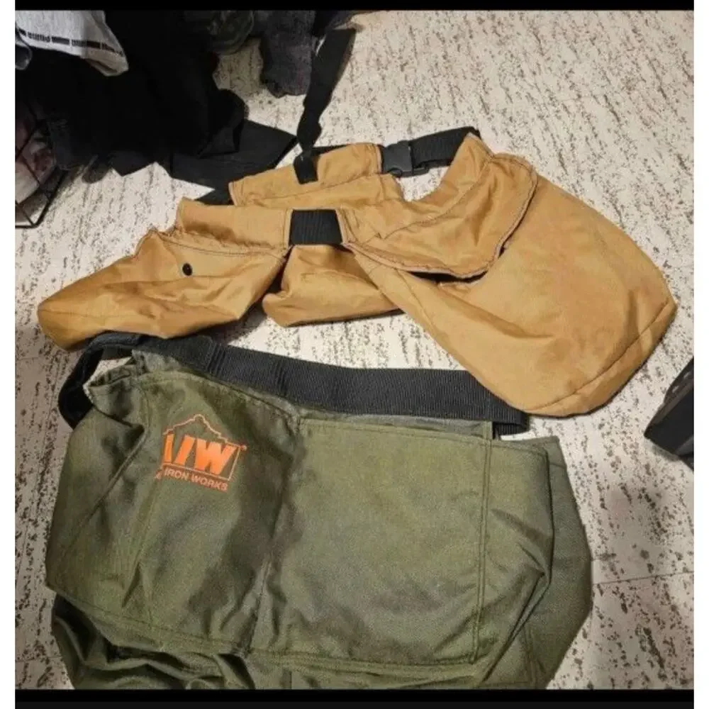 Bucket Boss Handyman’s Tool belt with 2 suspenders and extras